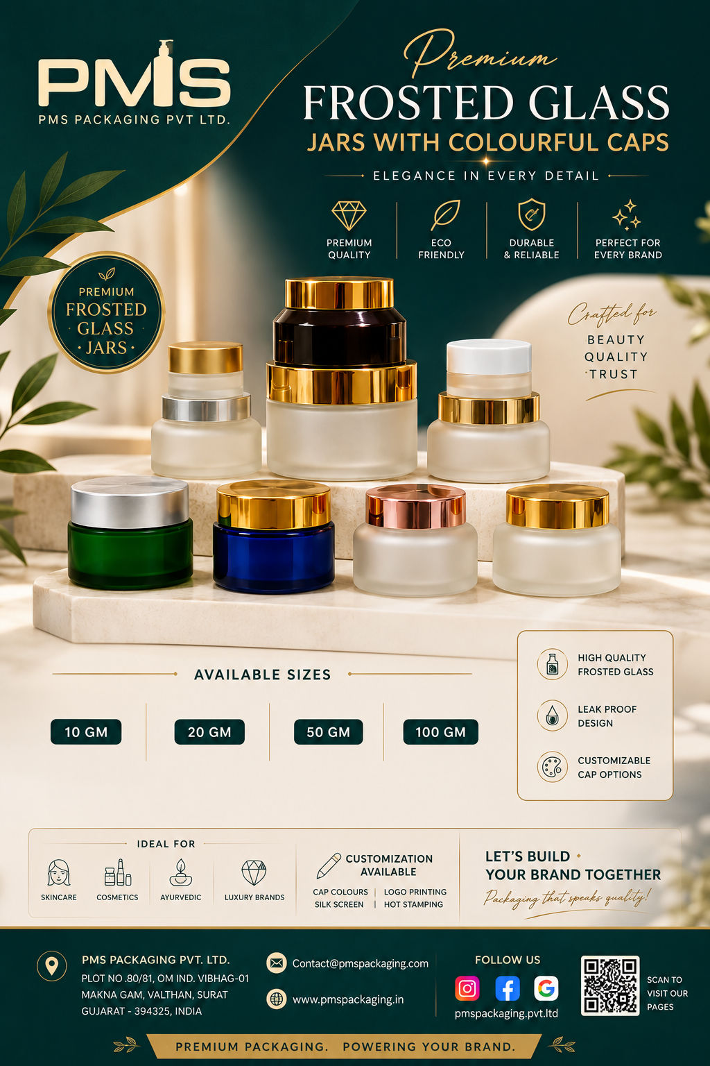 Acrylic Jar Premium