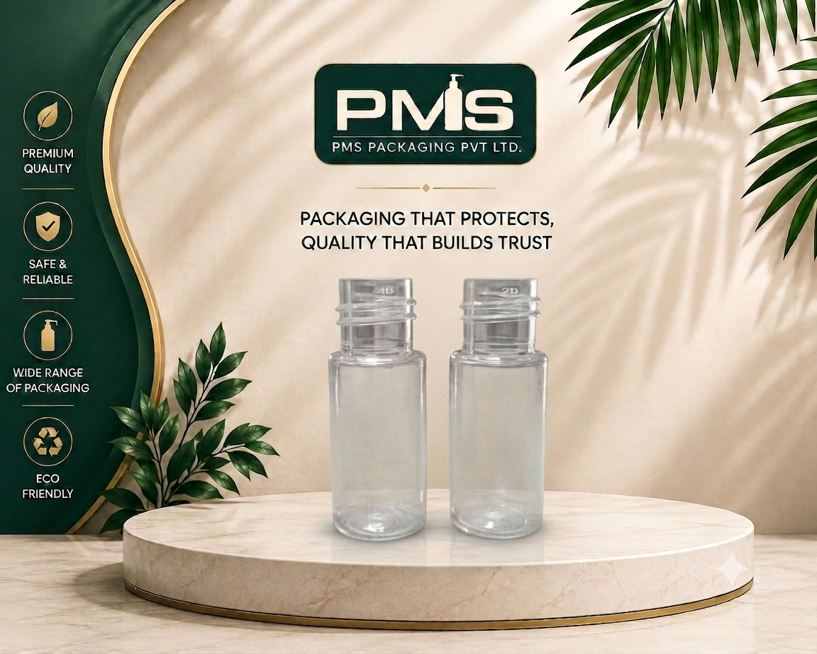 15ml  PET Cylinder Transprent 19MM Neck Round Bottle